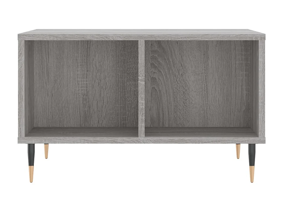 Table basse Sonoma gris 60x50x36,5 Bois d'ingénierie