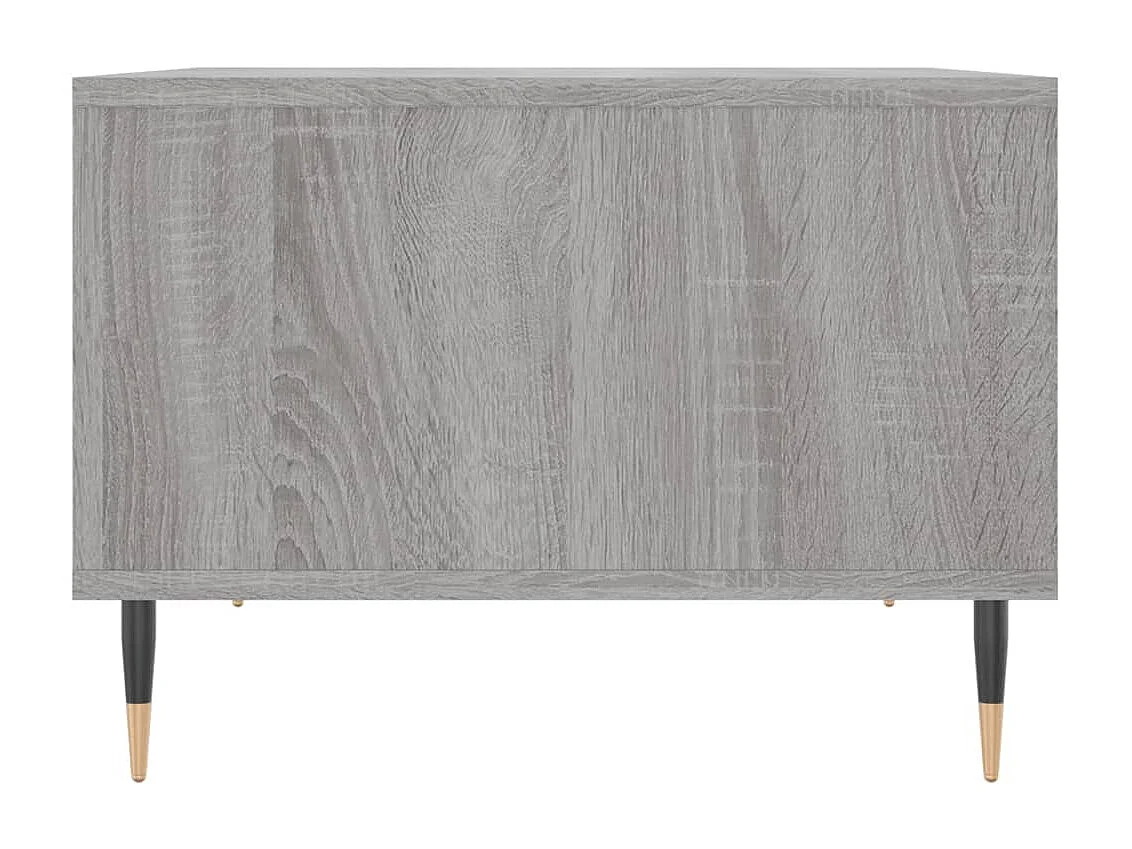 Table basse Sonoma gris 60x50x36,5 Bois d'ingénierie