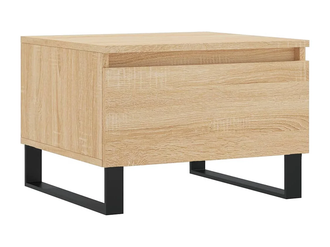 Tables basses 2 pcs chêne sonoma 50x46x35 bois d'ingénierie