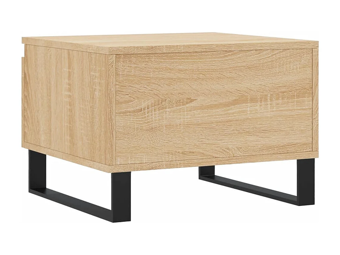 Tables basses 2 pcs chêne sonoma 50x46x35 bois d'ingénierie
