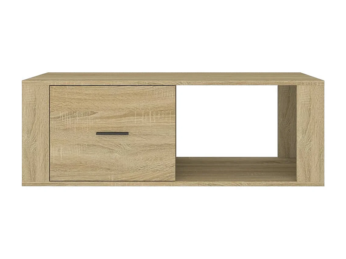 Table basse Chêne sonoma 100x50,5x35 Bois d'ingénierie