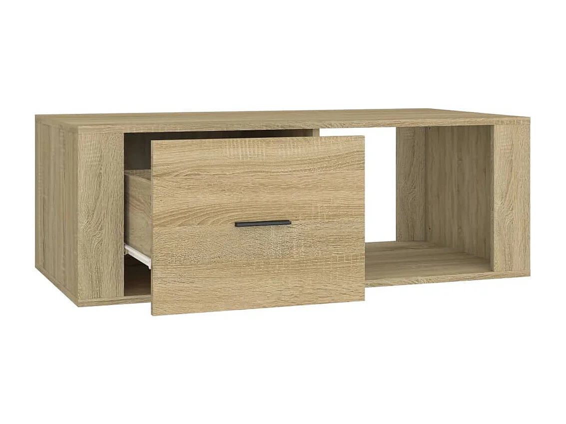 Table basse Chêne sonoma 100x50,5x35 Bois d'ingénierie