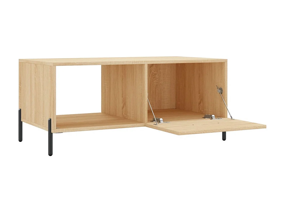 Table basse chêne sonoma 90x50x40 bois d'ingénierie