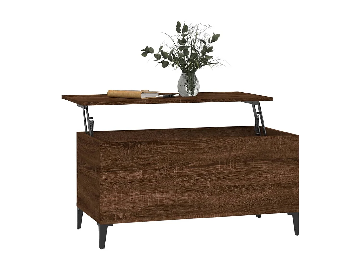 Table basse Chêne marron 90x44,5x45 Bois d'ingénierie