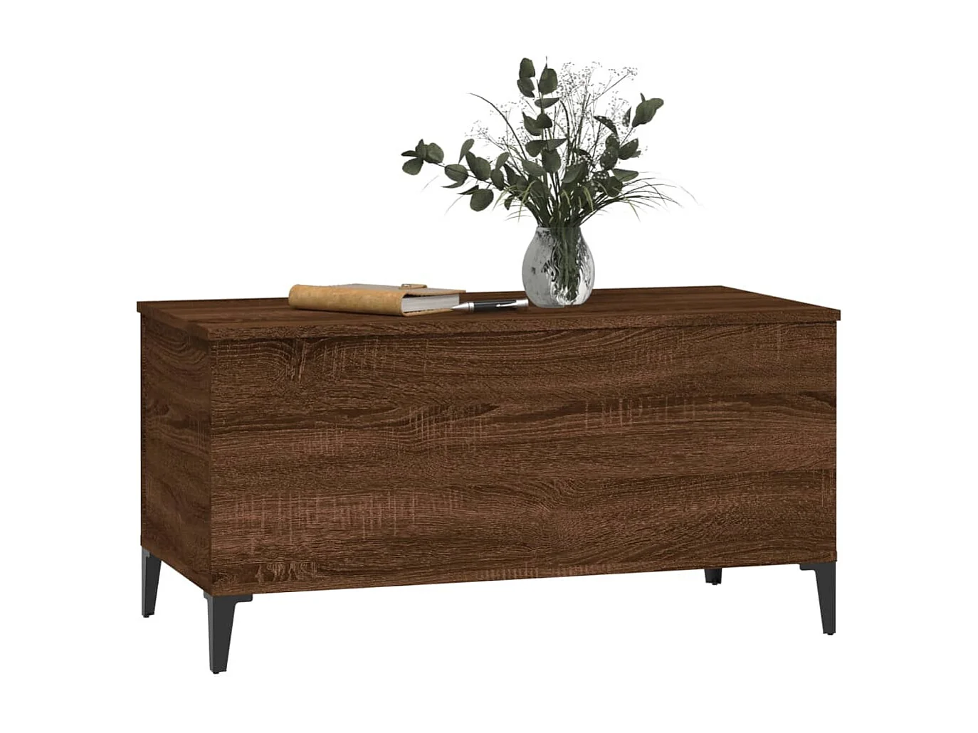 Table basse Chêne marron 90x44,5x45 Bois d'ingénierie