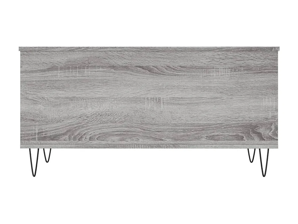 Table basse Sonoma gris 90x44,5x45 Bois d'ingénierie
