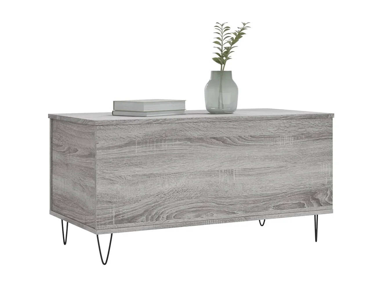 Table basse Sonoma gris 90x44,5x45 Bois d'ingénierie