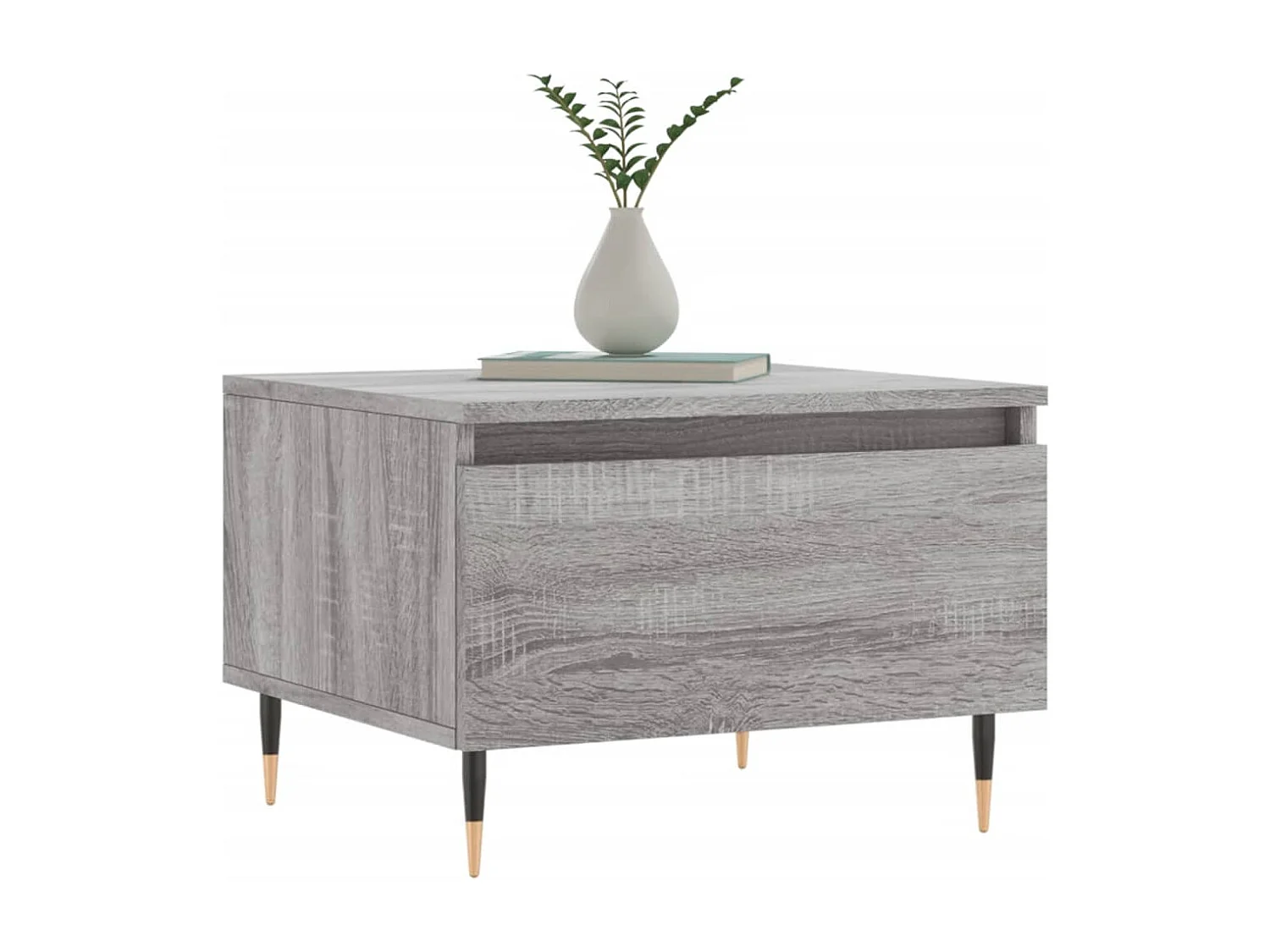 Tables basses 2 pcs sonoma gris 50x46x35 bois d'ingénierie