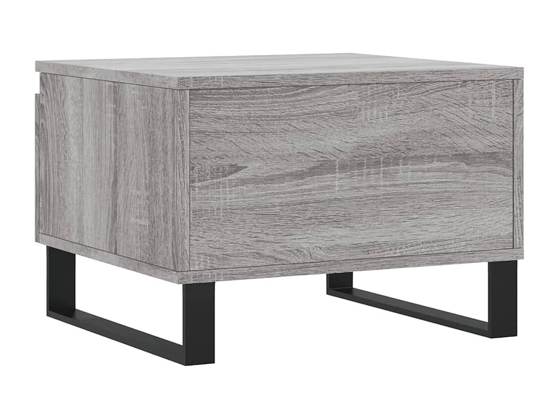 Tables basses 2 pcs sonoma gris 50x46x35 bois d'ingénierie