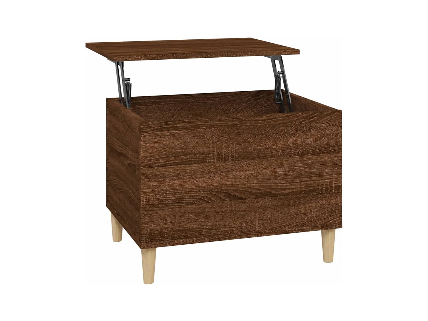 Table basse Chêne marron 60x44,5x45 Bois d'ingénierie