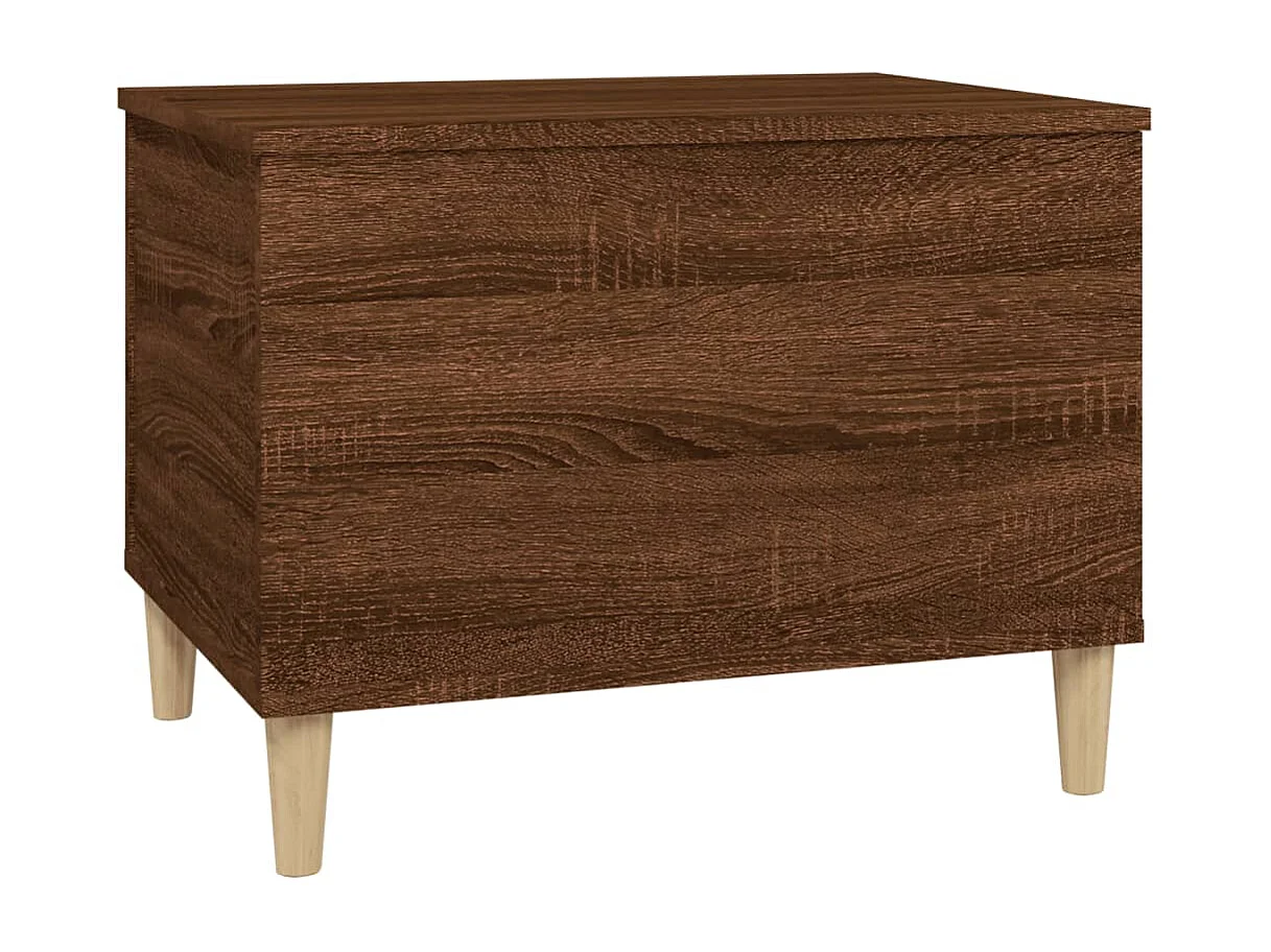 Table basse Chêne marron 60x44,5x45 Bois d'ingénierie
