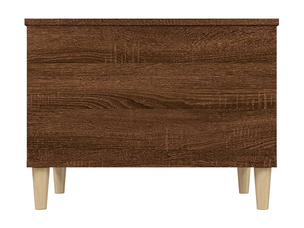 Table basse Chêne marron 60x44,5x45 Bois d'ingénierie