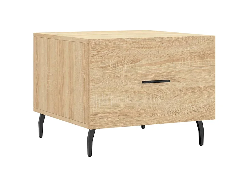 Table basse Chêne sonoma 50x50x40 Bois d'ingénierie