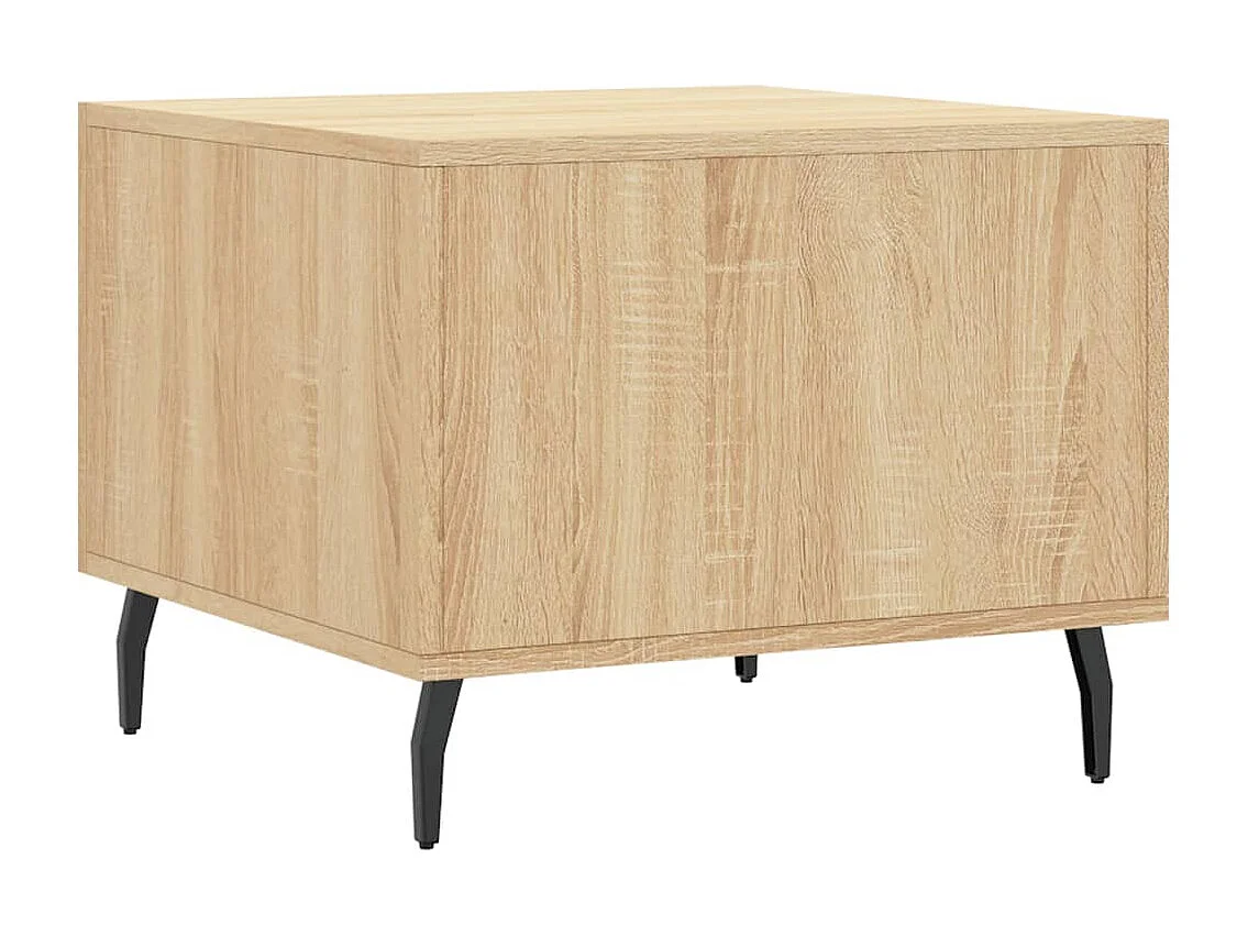 Table basse Chêne sonoma 50x50x40 Bois d'ingénierie