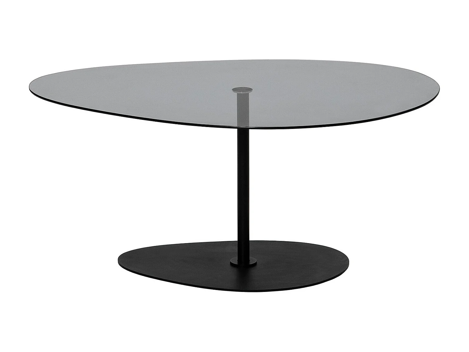 Dova design salontafel 90 cm-Kleur Grijs en goud