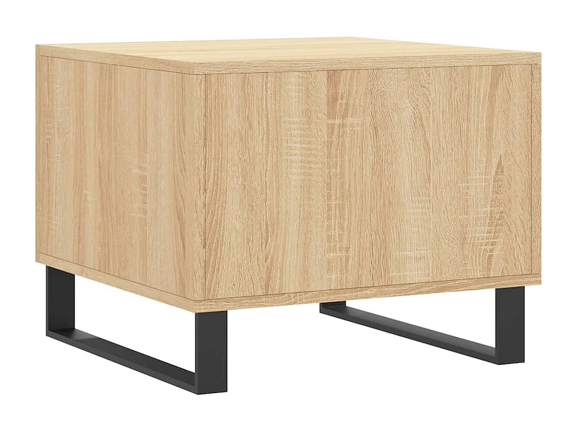 Tables basses 2 pcs chêne sonoma 50x50x40 bois d'ingénierie