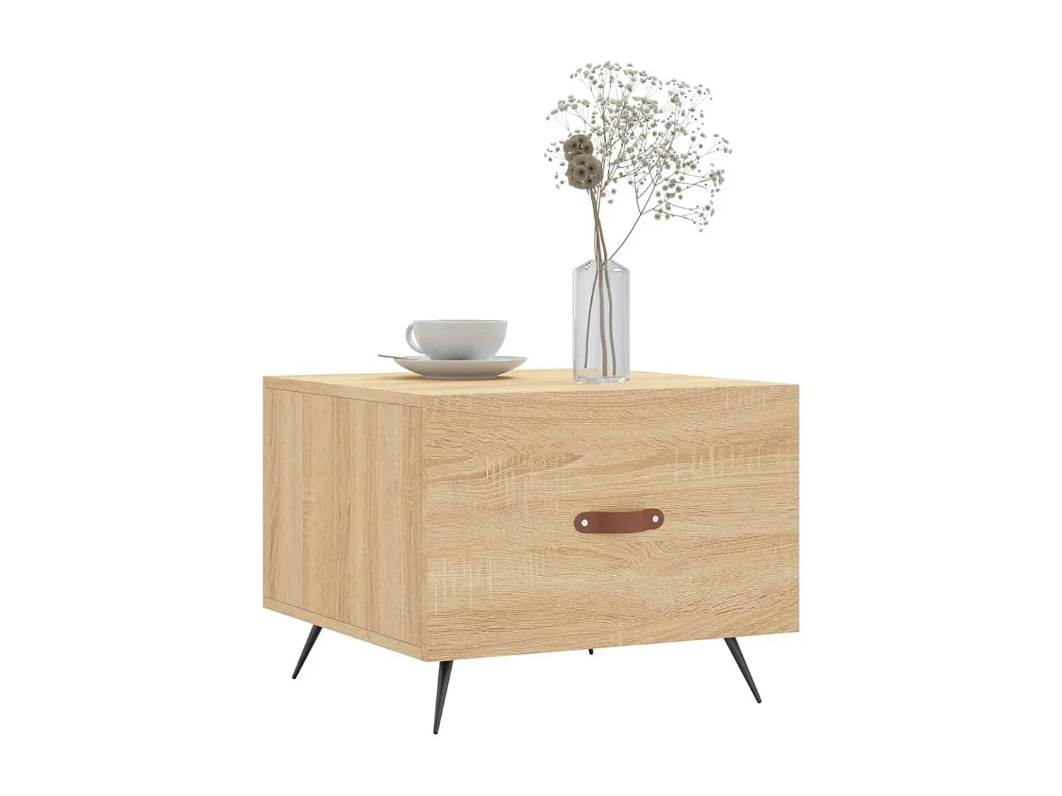 Table basse Chêne sonoma 50x50x40 Bois d'ingénierie