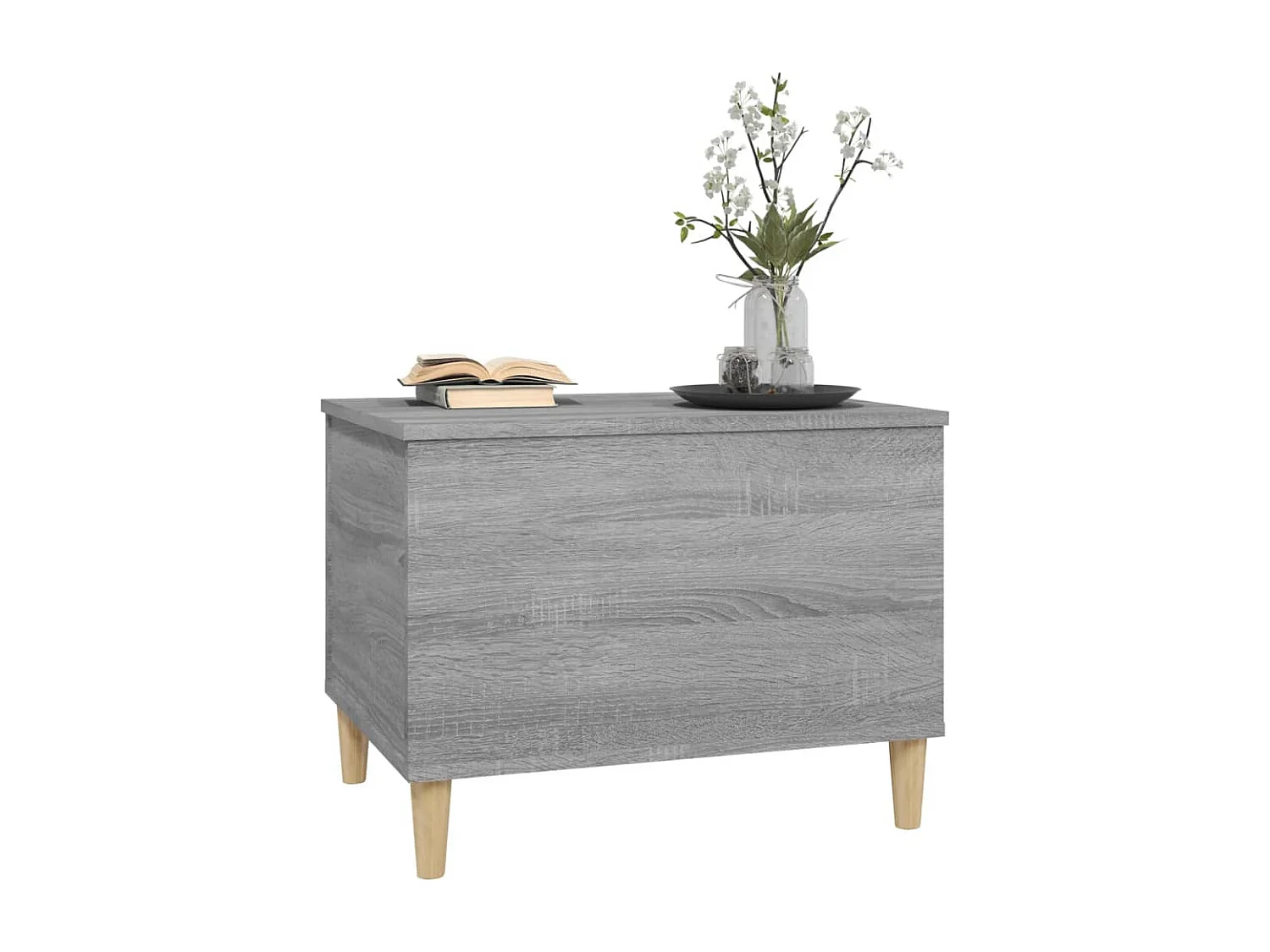 Table basse Sonoma gris 60x44,5x45 Bois d'ingénierie