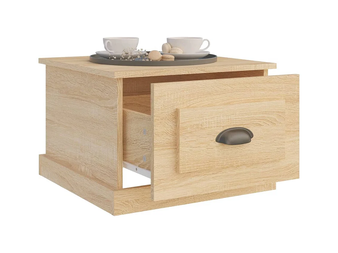 Table basse Chêne sonoma 50x50x35 Bois d'ingénierie