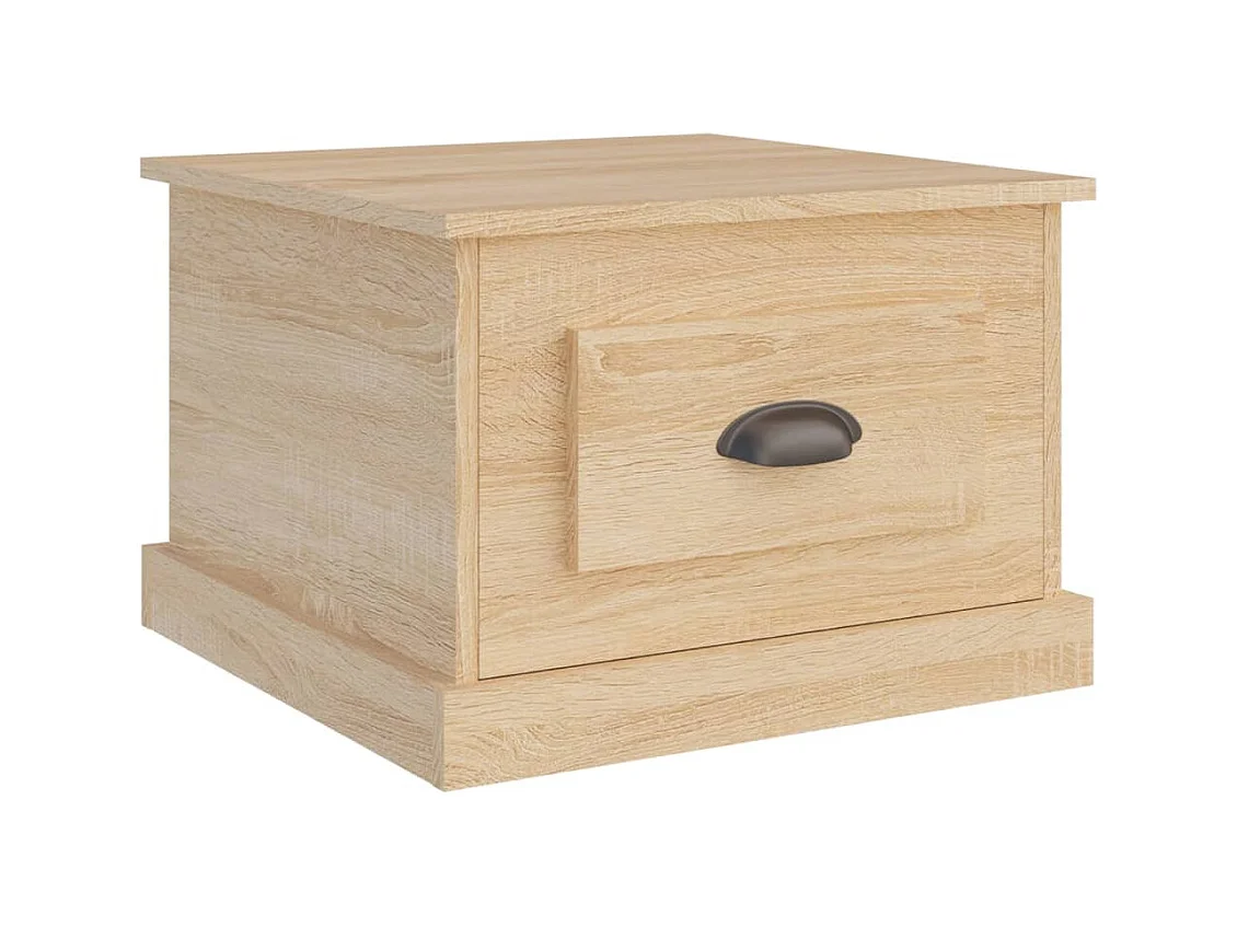 Table basse Chêne sonoma 50x50x35 Bois d'ingénierie