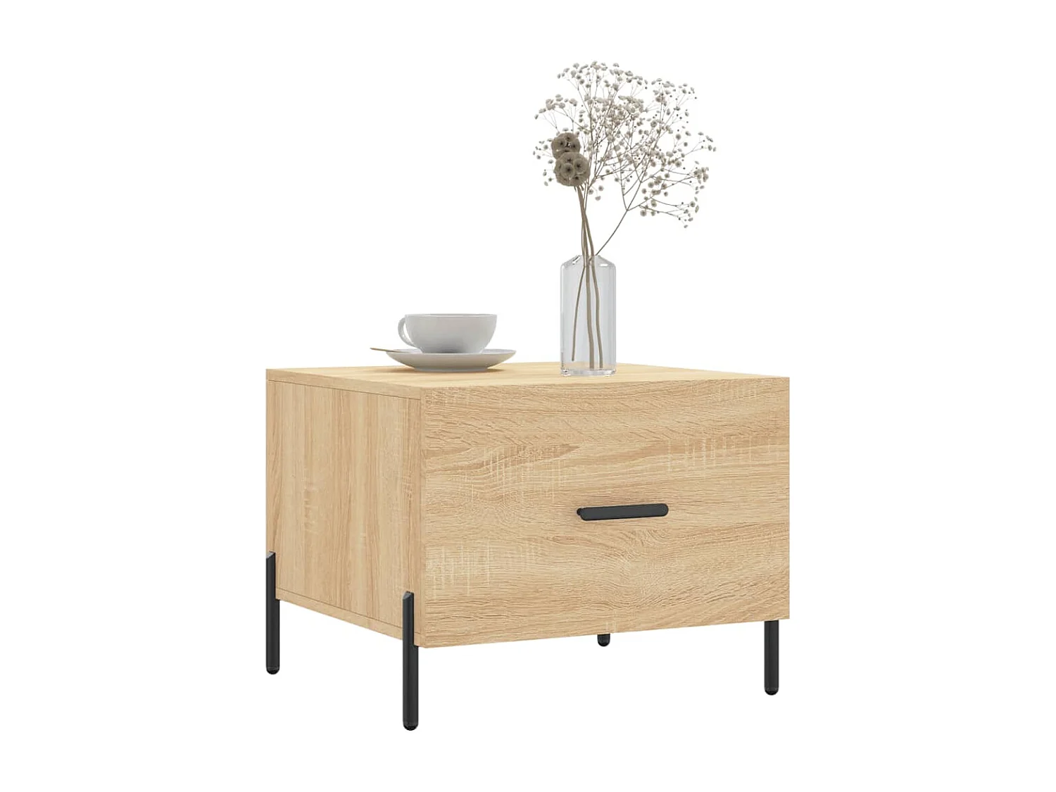 Table basse Chêne sonoma 50x50x40 Bois d'ingénierie