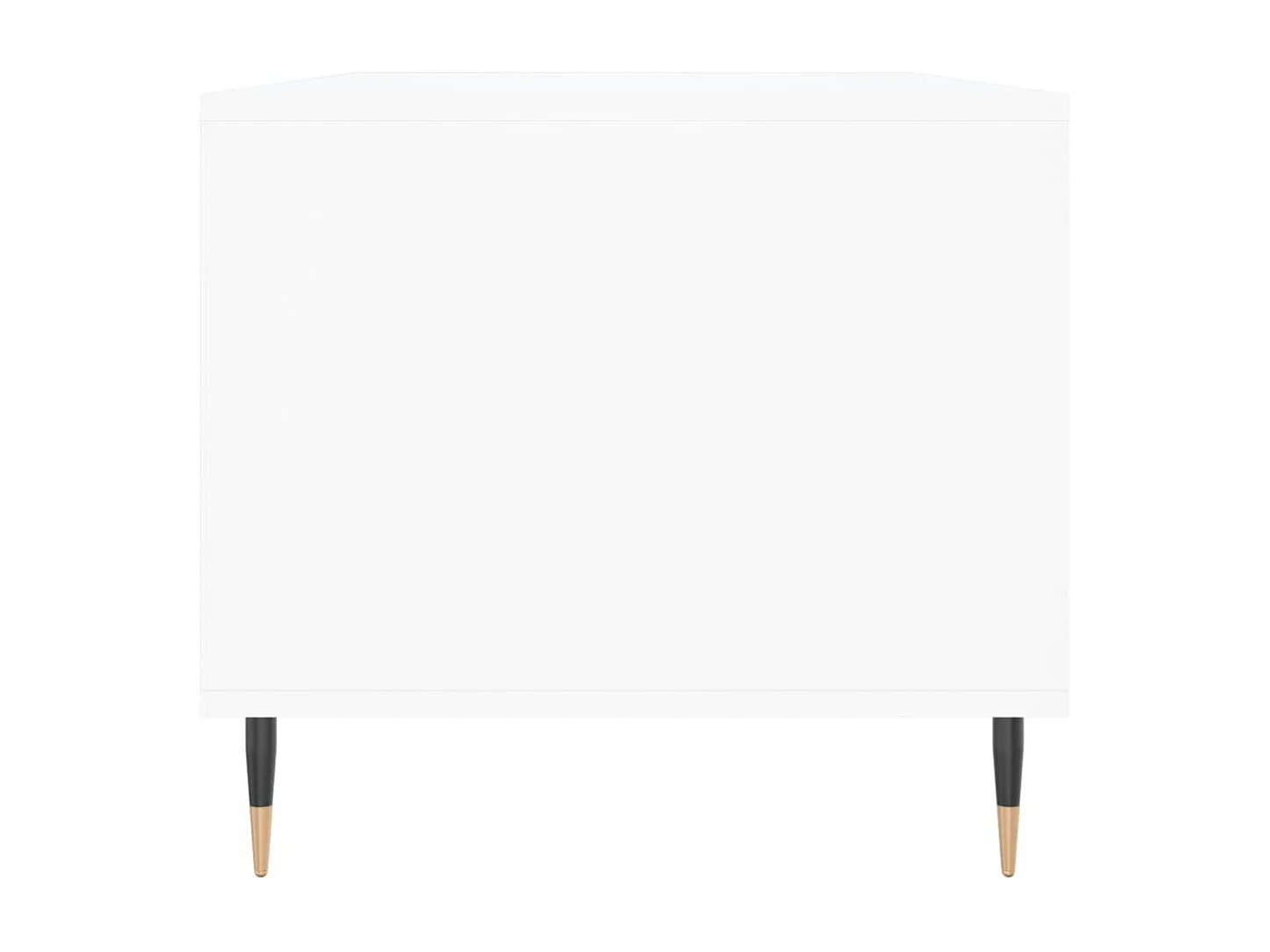 Table basse Blanc 90x49x45 Bois d'ingénierie