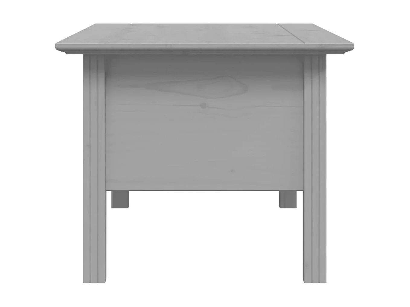 Table basse BODO gris 100x55x45 bois de pin massif