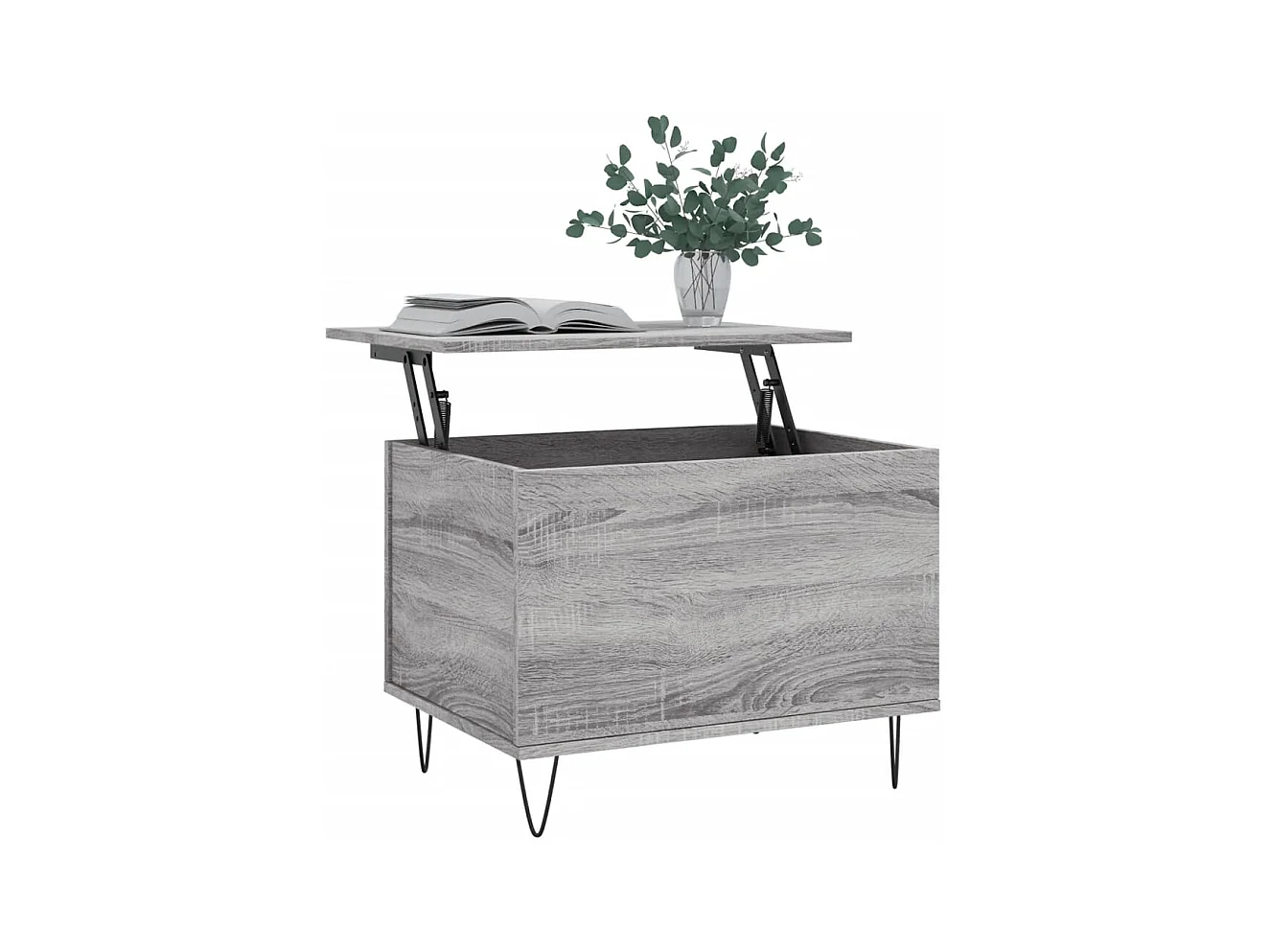 Table basse Sonoma gris 60x44,5x45 Bois d'ingénierie