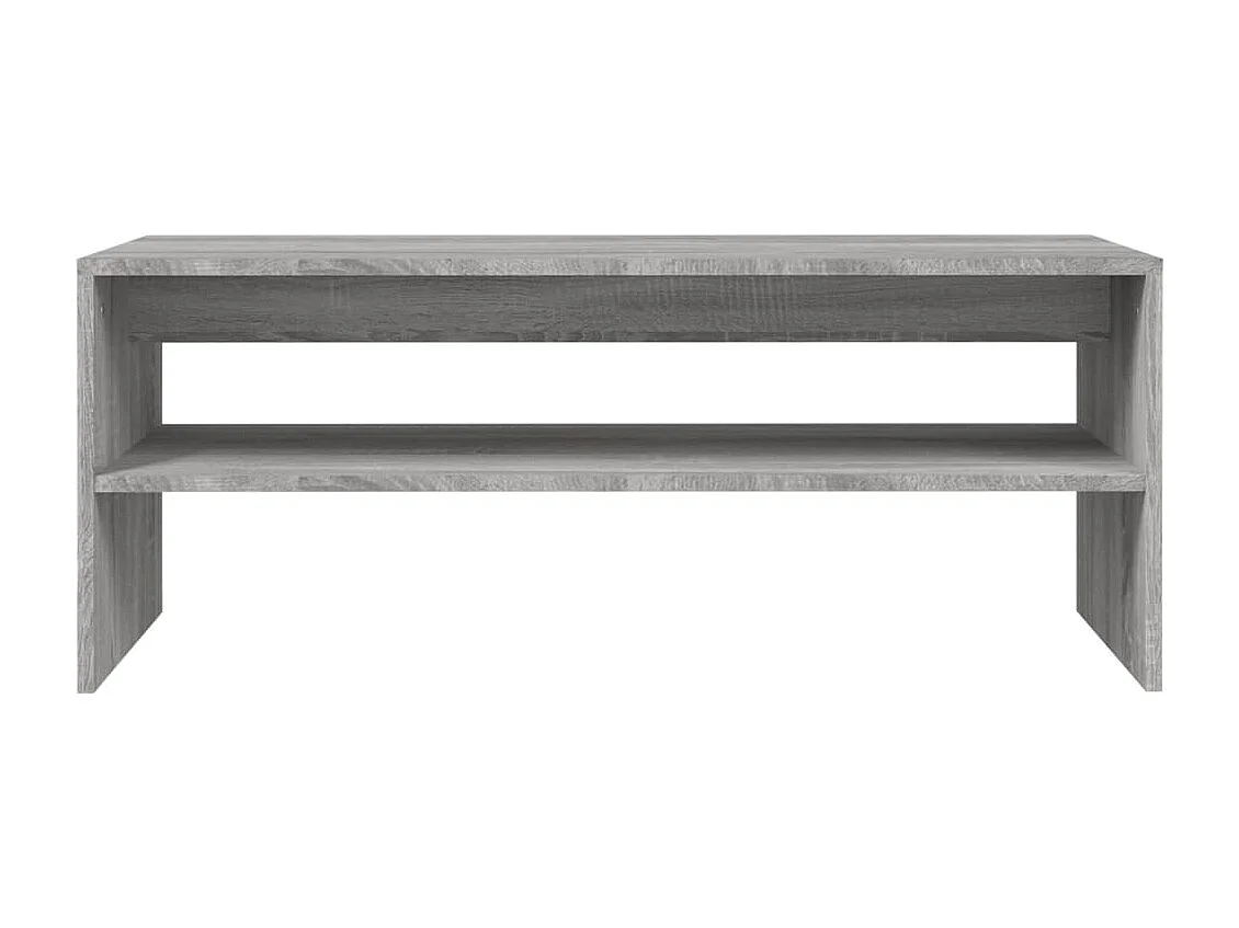 Table basse Sonoma gris 100x40x40 Bois d'ingénierie