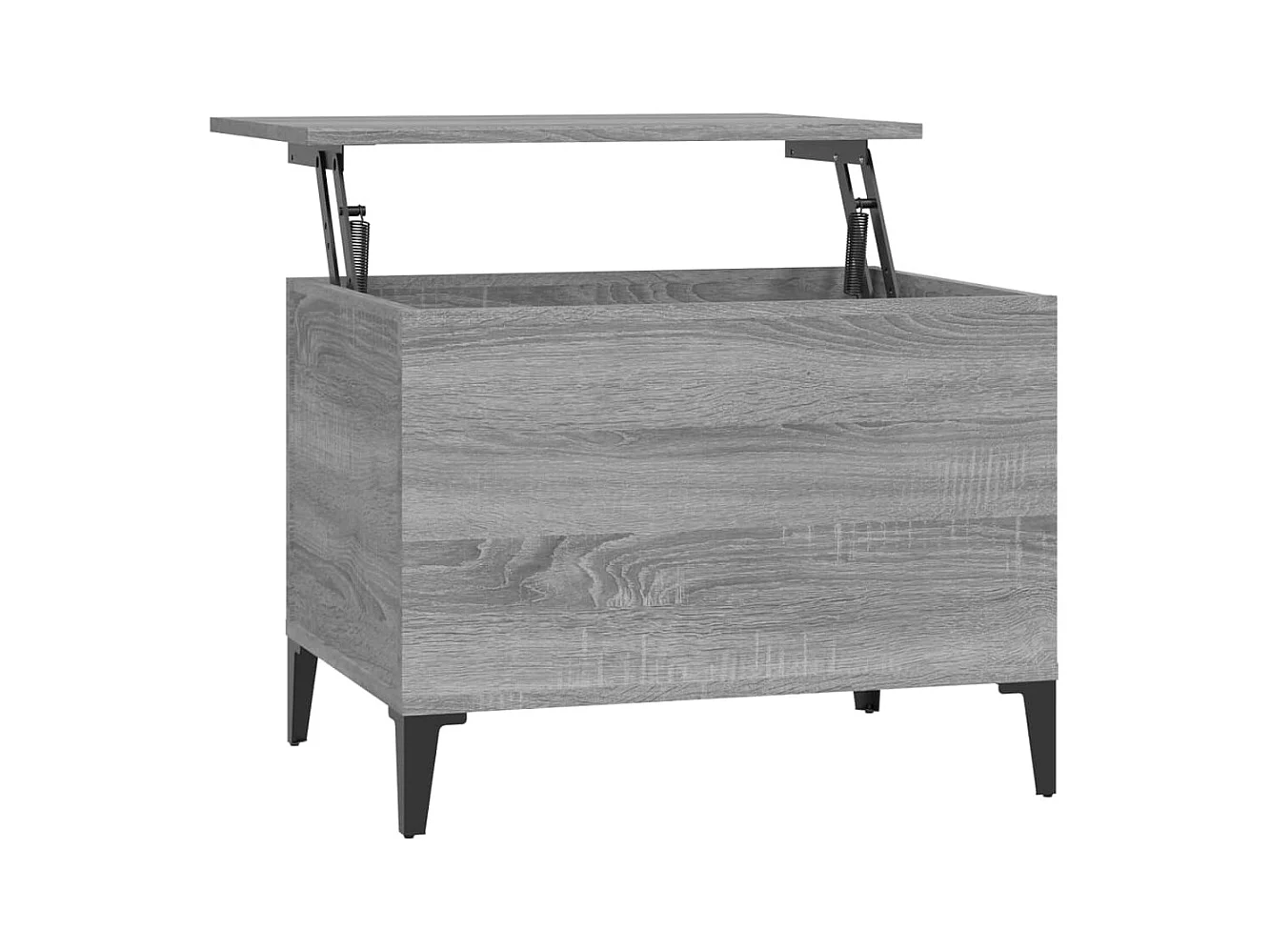 Table basse Sonoma gris 60x44,5x45 Bois d'ingénierie