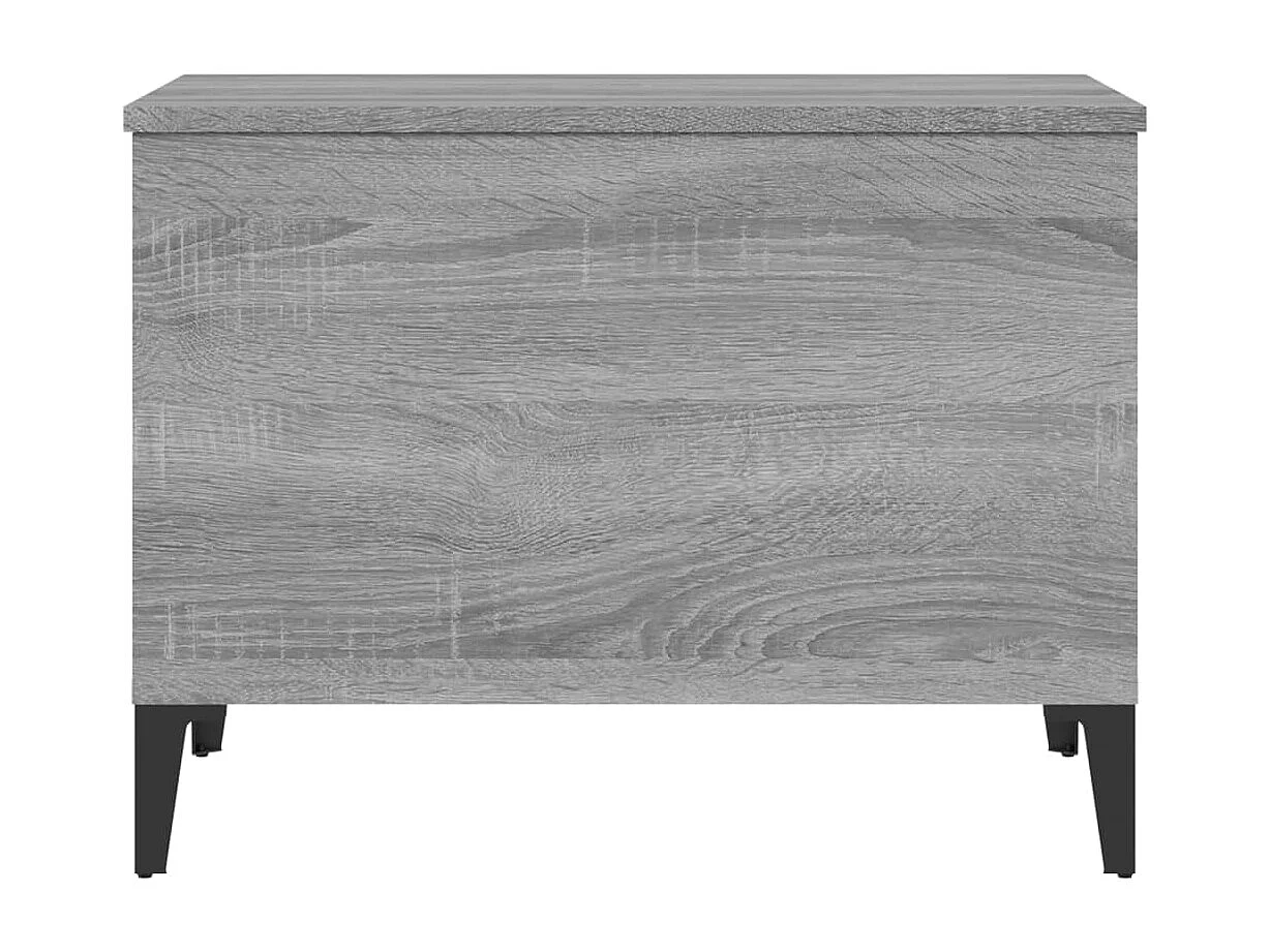 Table basse Sonoma gris 60x44,5x45 Bois d'ingénierie