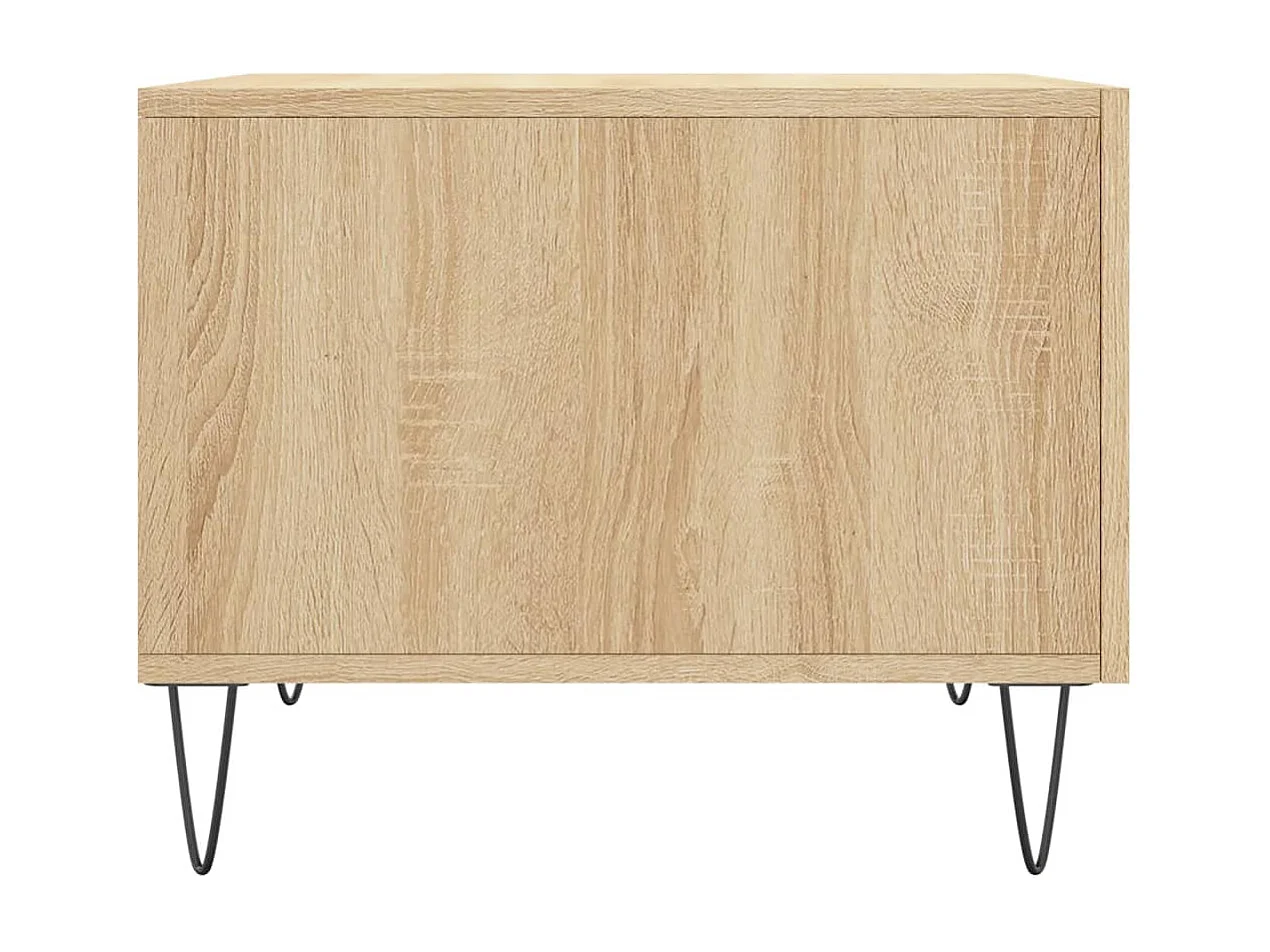 Table basse Chêne sonoma 50x50x40 Bois d'ingénierie