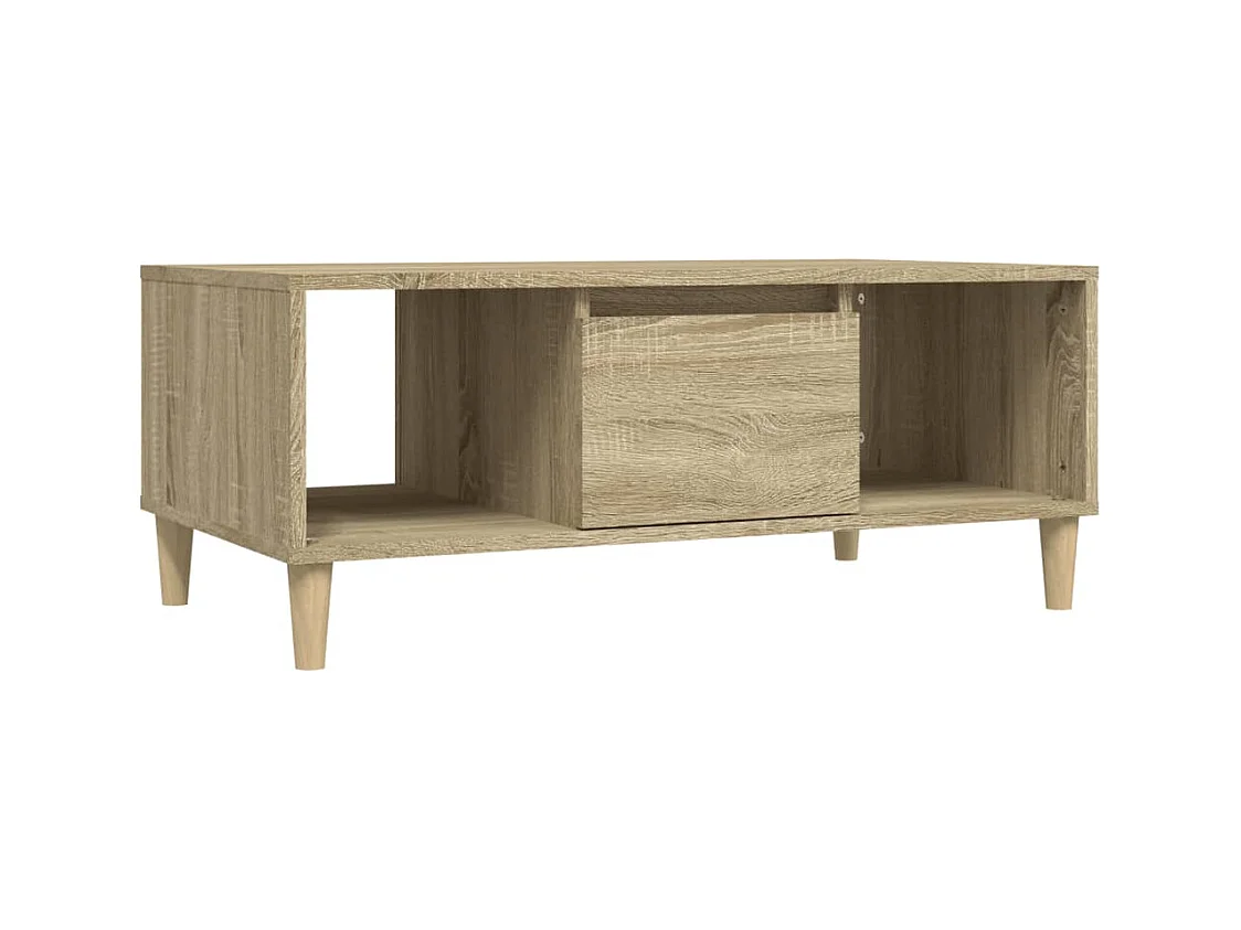 Table basse Chêne sonoma 90x50x36,5 Bois d'ingénierie