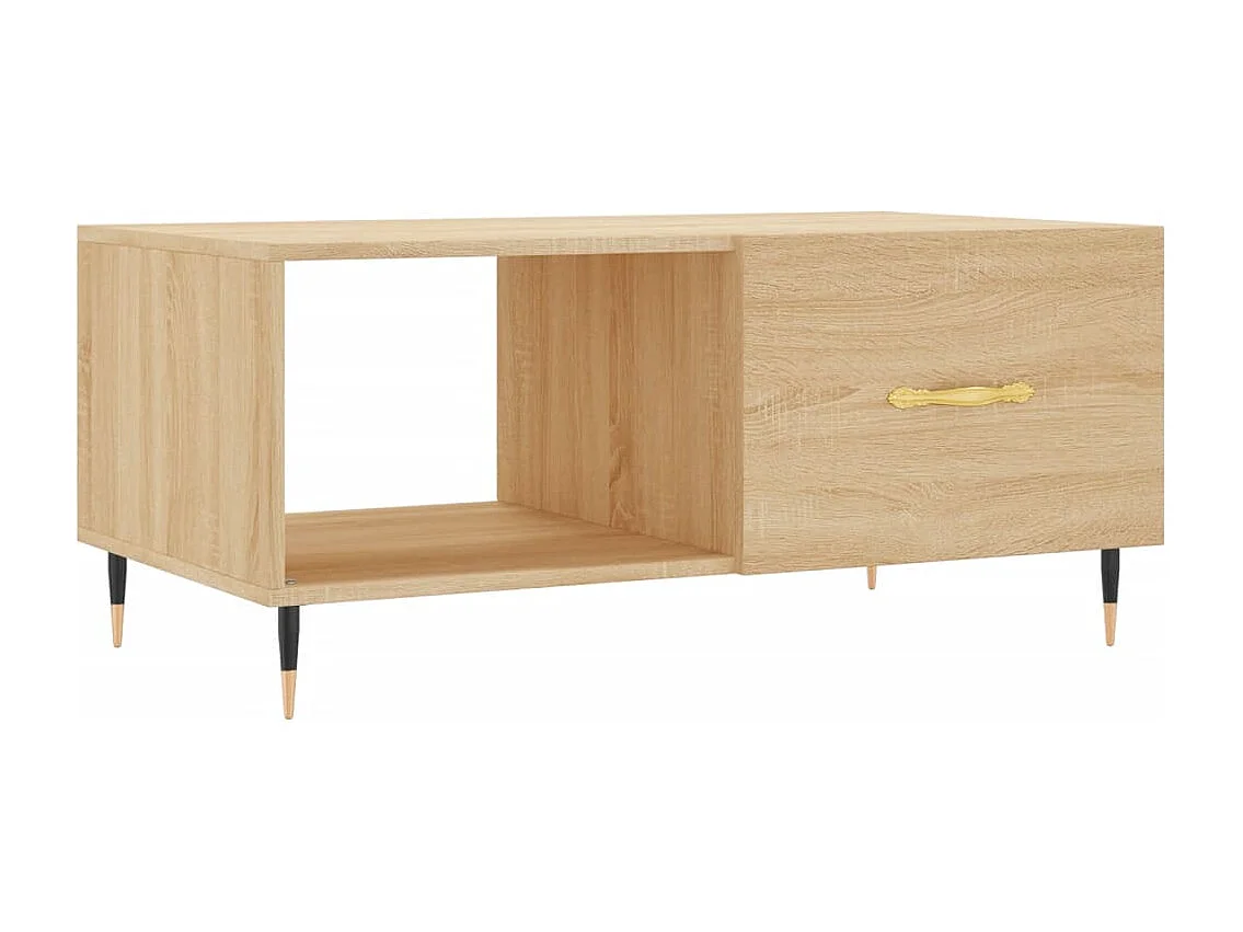 Table basse chêne sonoma 90x50x40 bois d'ingénierie