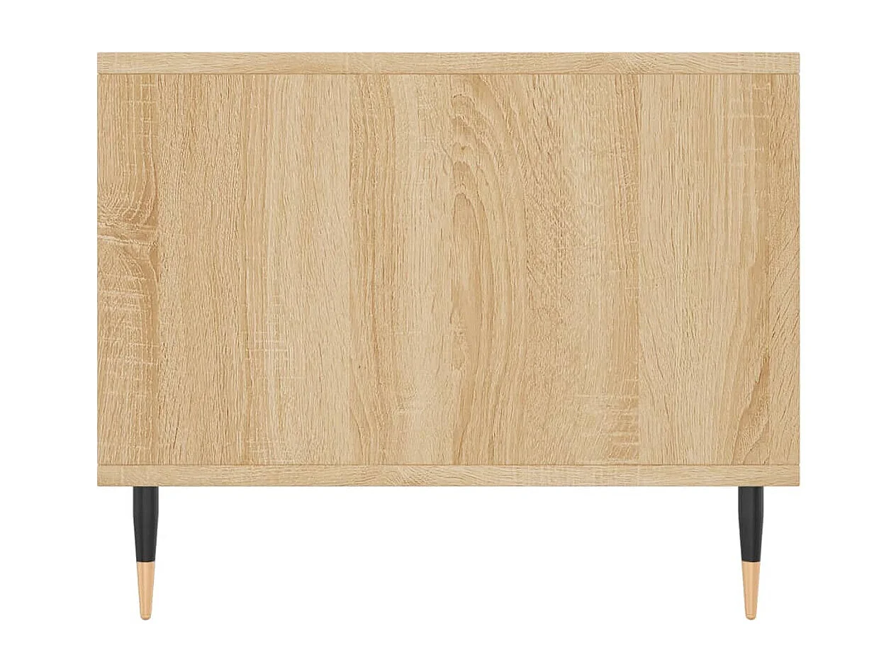 Table basse chêne sonoma 90x50x40 bois d'ingénierie