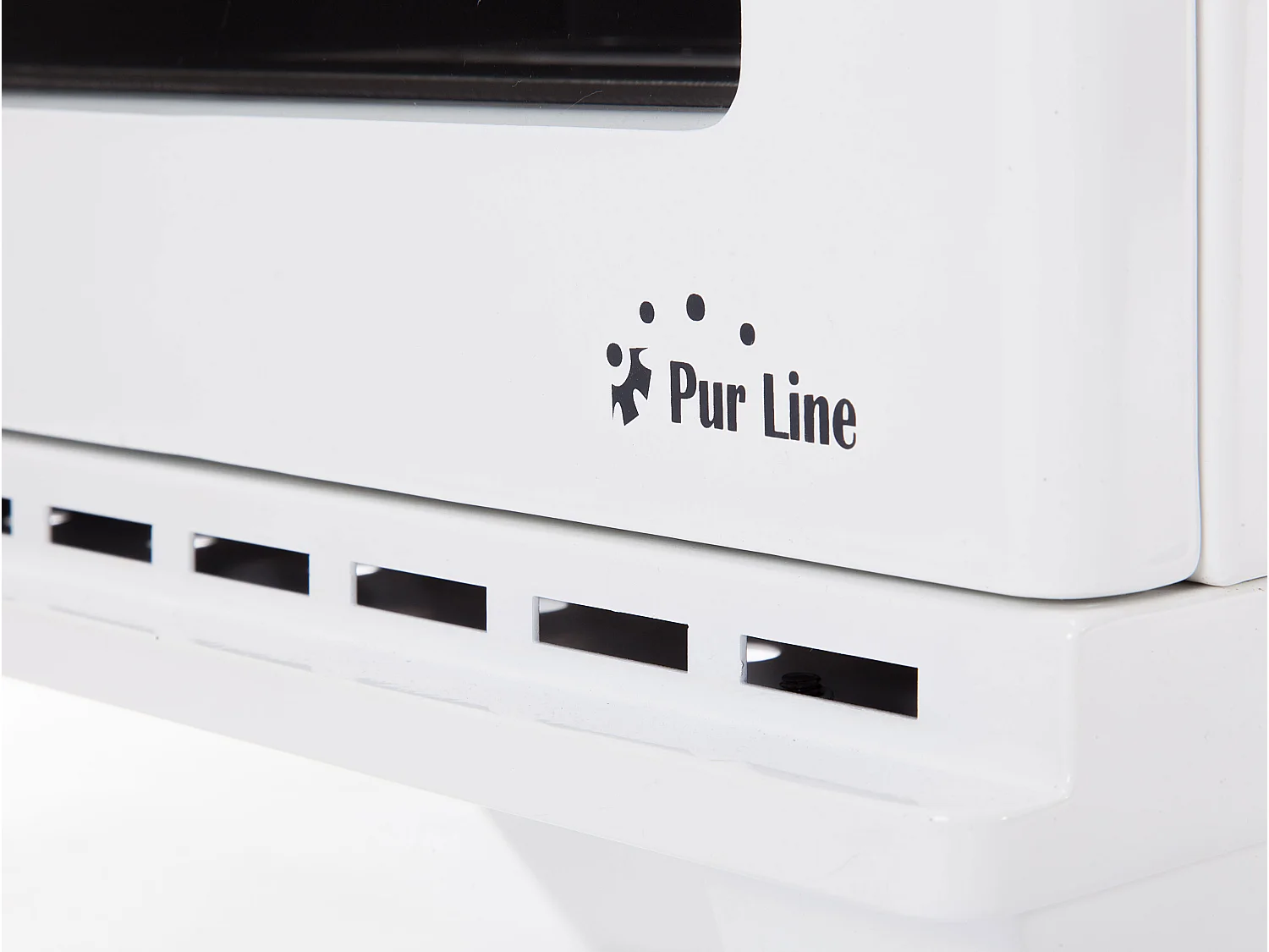 Poêle à éthanol 1,5kW design carré en acier blanc avec pieds