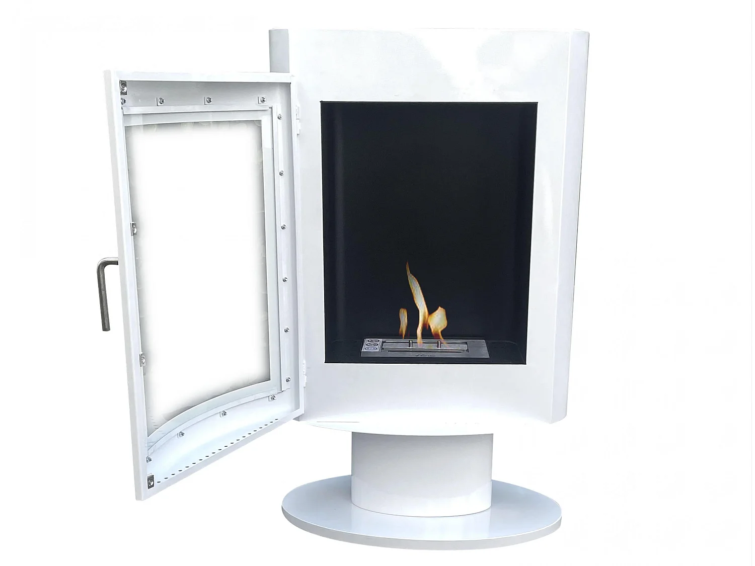 Ethanol kooktoestel vierkant stalen ontwerp