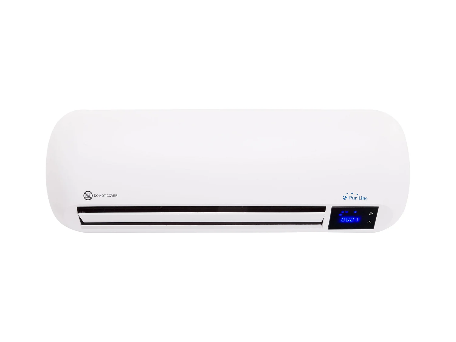 Chauffage split céramique 2000 W avec télécommande et minuterie