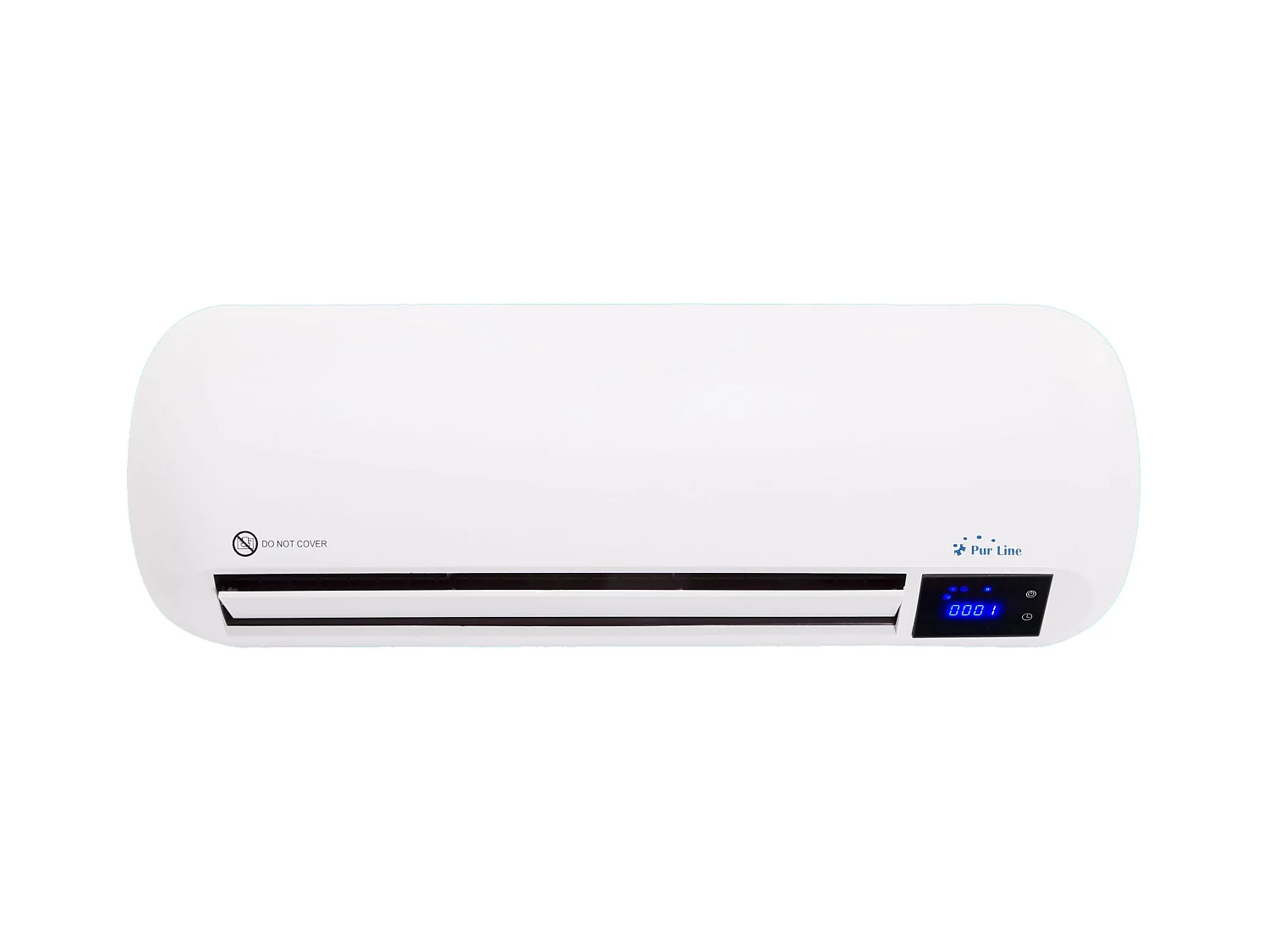 Chauffage split céramique 2000 W avec télécommande et minuterie