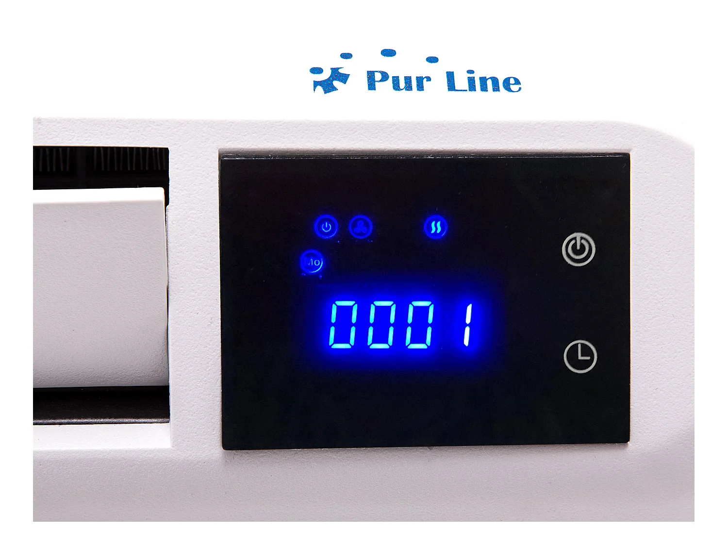 Chauffage split céramique 2000 W avec télécommande et minuterie