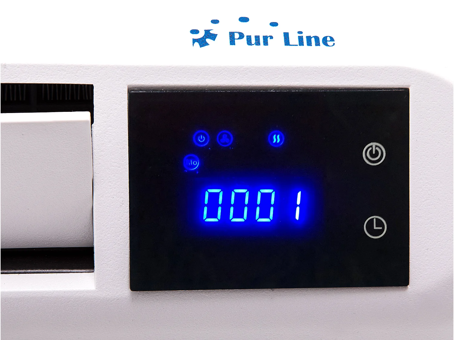 Chauffage split céramique 2000 W avec télécommande et minuterie