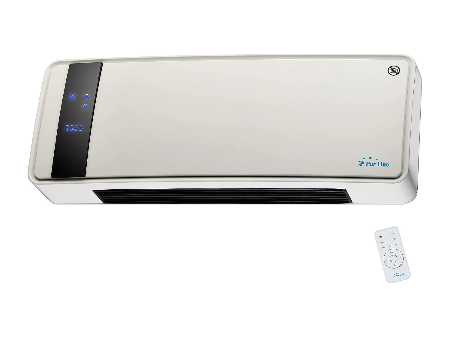 Chauffage soufflant  2000 W 3 modes de fonctionnement avec télécommande et minuterie