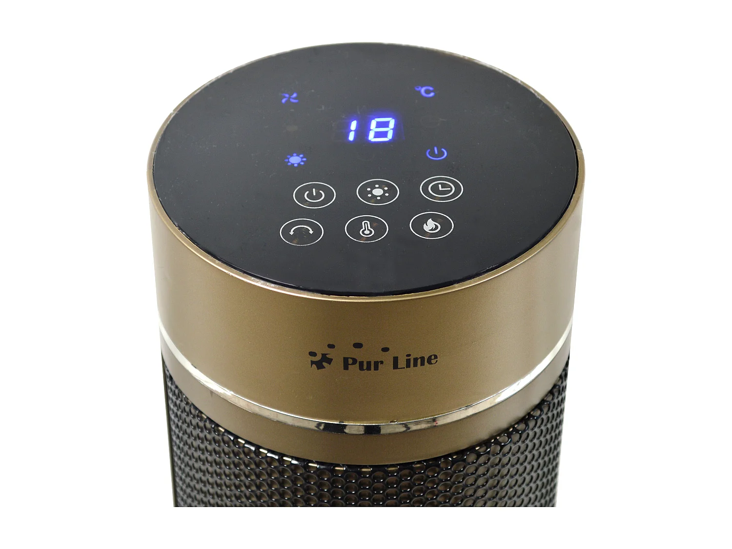 Chauffage 2kW avec feu électrique