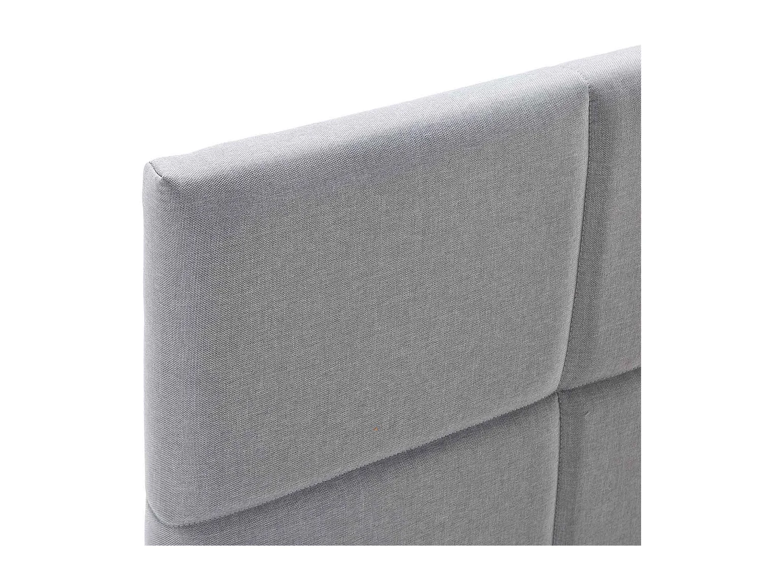 Cadre de lit rembourré Silvi 30 cm, 150x190 cm, Gris clair