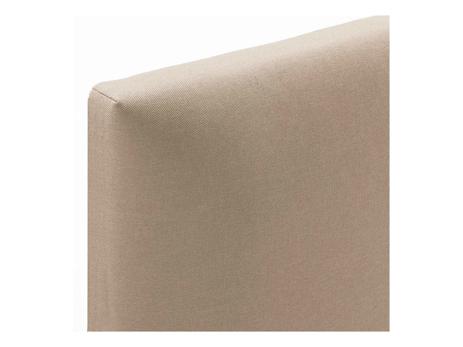 Estructura de cama tapizada Lauren de 30 cm, 140x190 cm, Beige