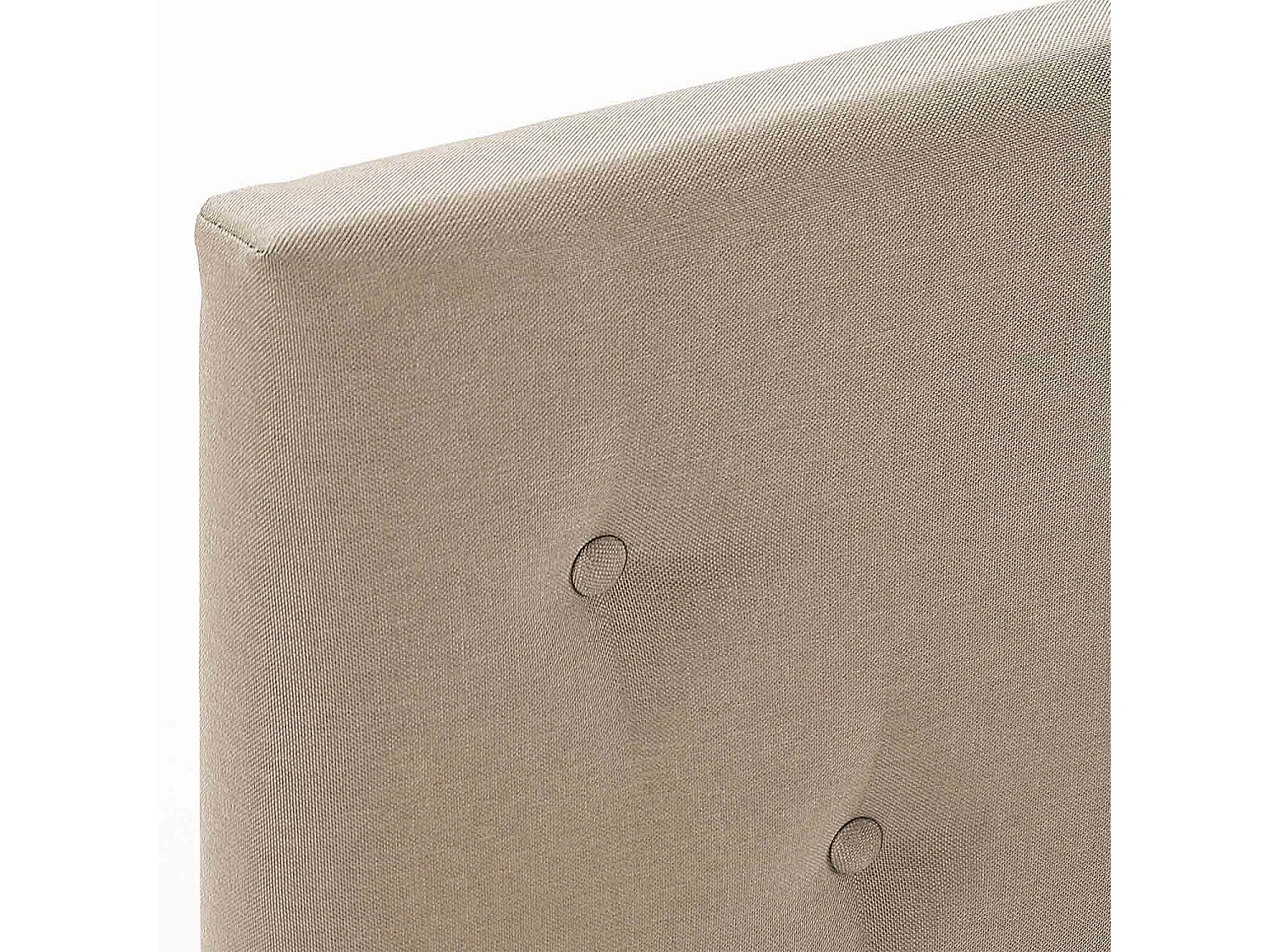 Cadre de lit rembourré Rosi 30 cm, 150x190 cm, Beige