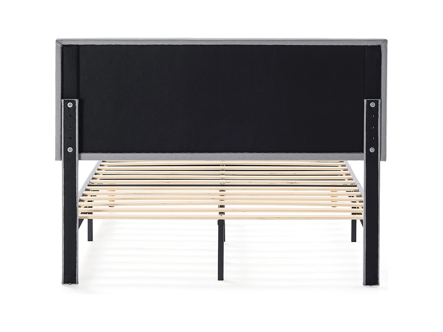 Polsterbett Rosi 30 cm, 150 x 190 cm, Hellgrau