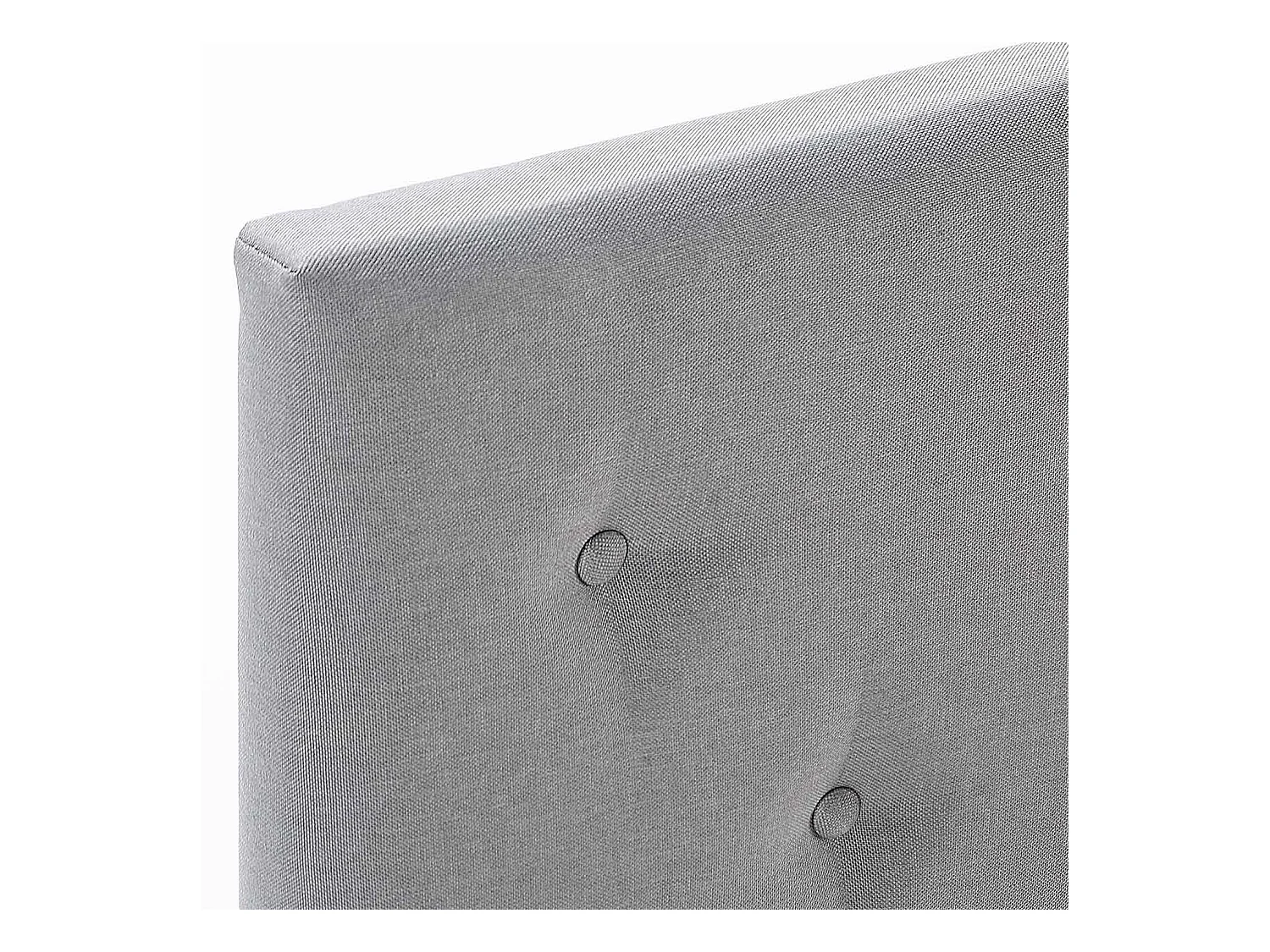 Polsterbett Rosi 30 cm, 150 x 190 cm, Hellgrau