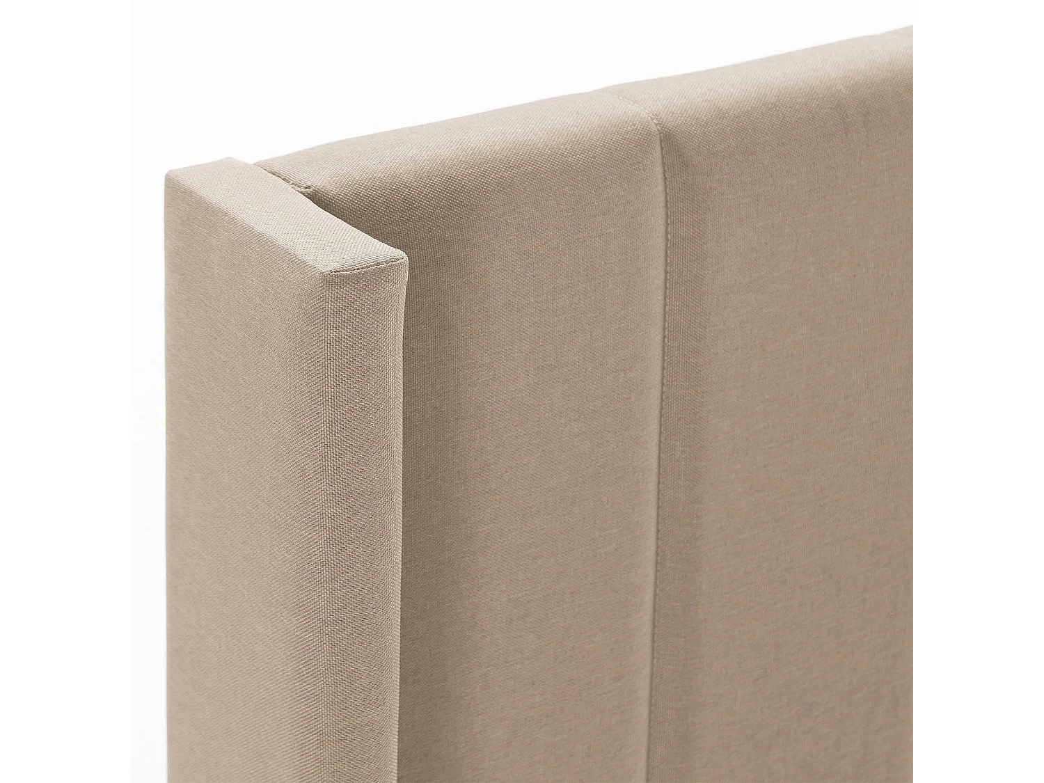 Cadre de lit rembourré Noelia 30 cm, 150x190 cm, Beige