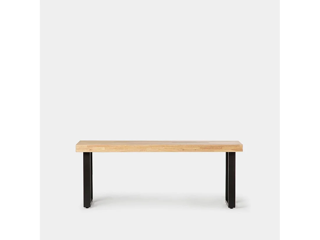 Pie de cama de Madera Natural 47 x 120- Alys